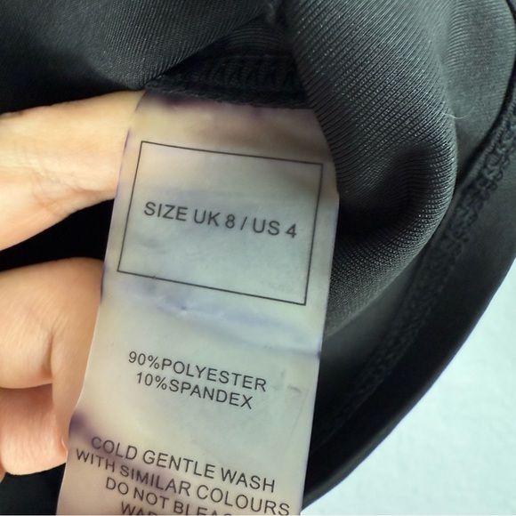 Maniere de voir NEOPRENE DOUBLE Zip top long sleeve black size 4 - Picture 9 of 12